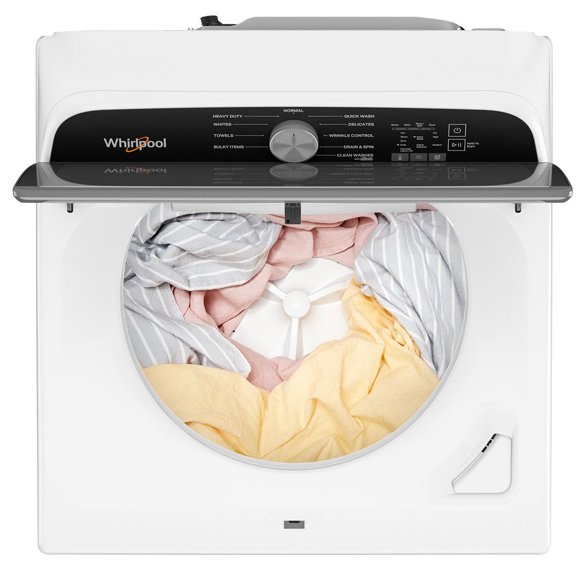 Whirlpool 5.3 Cu. Ft. White Large Capacity Top Load Washer