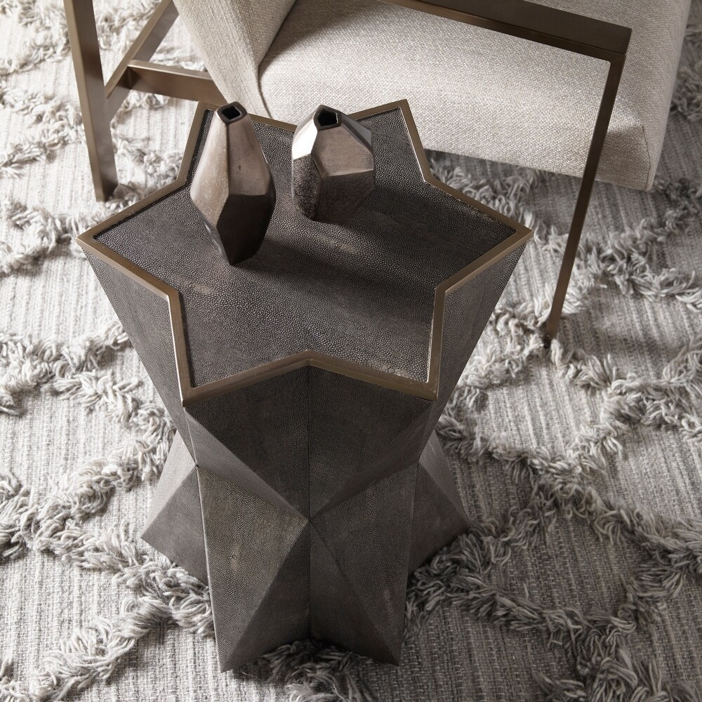 Uttermost Capella Grey Accent Table