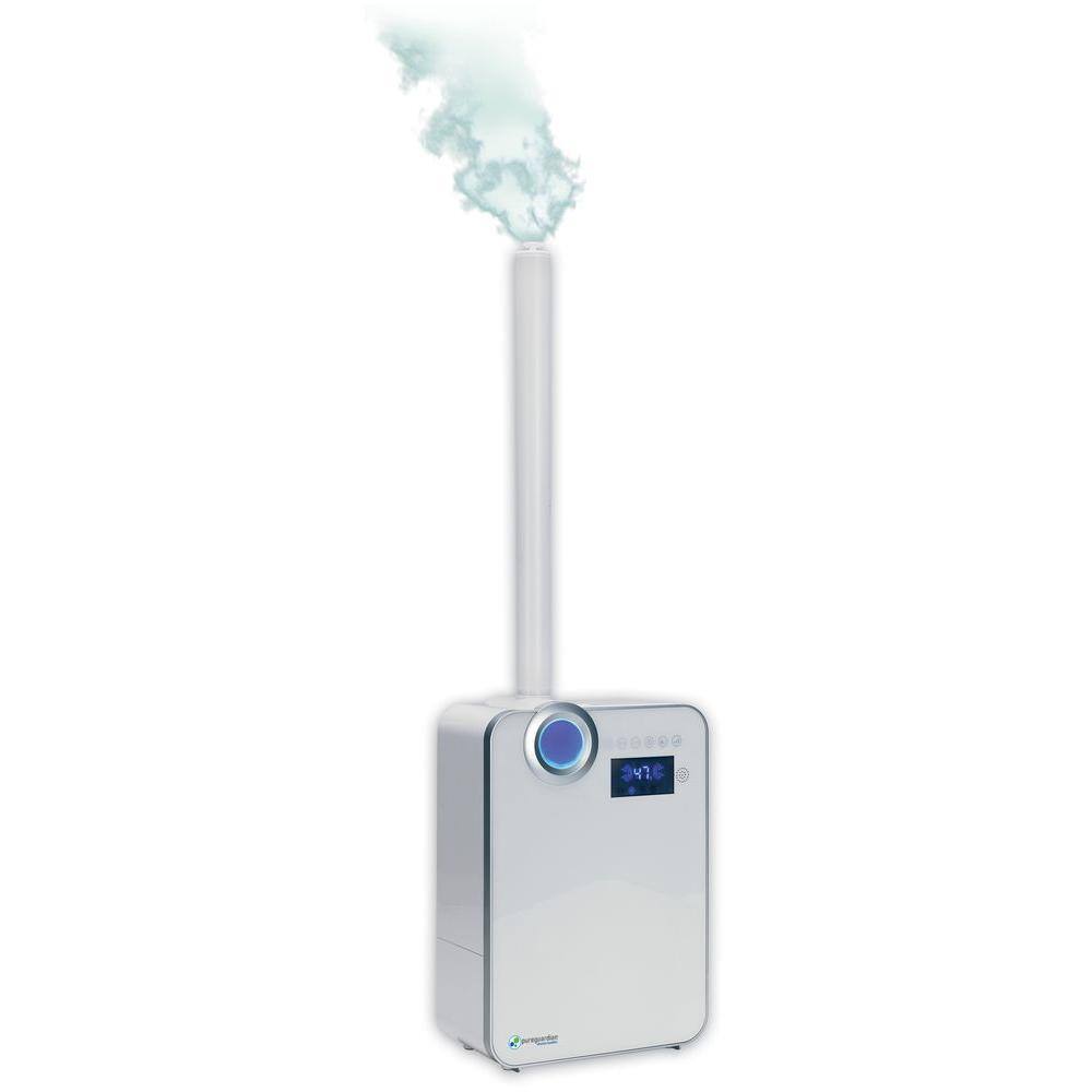 Pure Guardian 1.32 gal. 90-Hour Ultrasonic Warm Mist Humidifier with Humidistat H7550