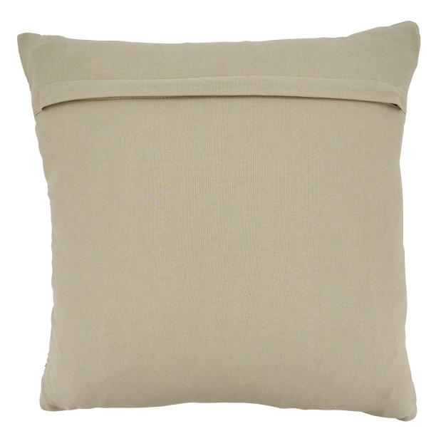 Saro Lifestyle Thin Stripe Throw Pillow With Down Filling