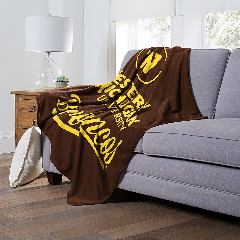 The Northwest Western Michigan Broncos Alumni Silk-Touch Throw Blanket