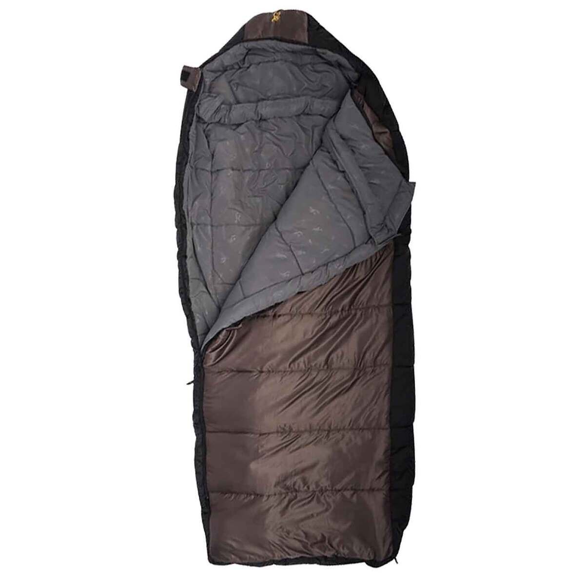 Browning McKinley Oversized Semi Rectangular Sleeping Bag  Brown