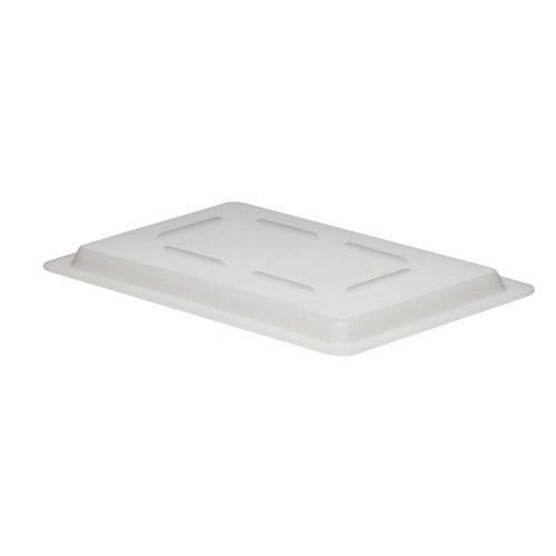 Flat Lid For Half-Size Cambro Food Storage Boxes， White Poly