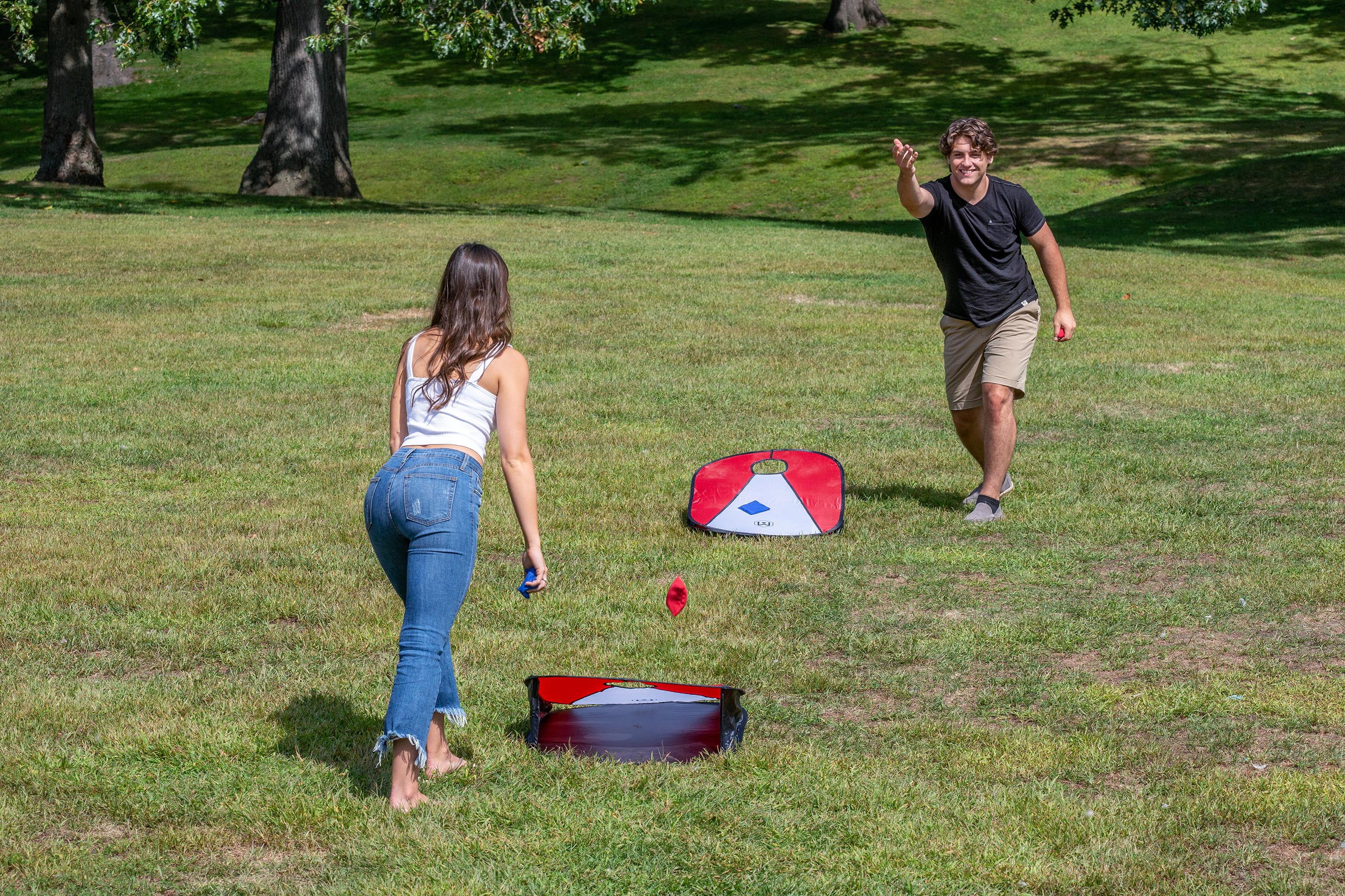 Wicked Big Sports Collapsible Vinyl Cornhole Outdoor Lawn Game