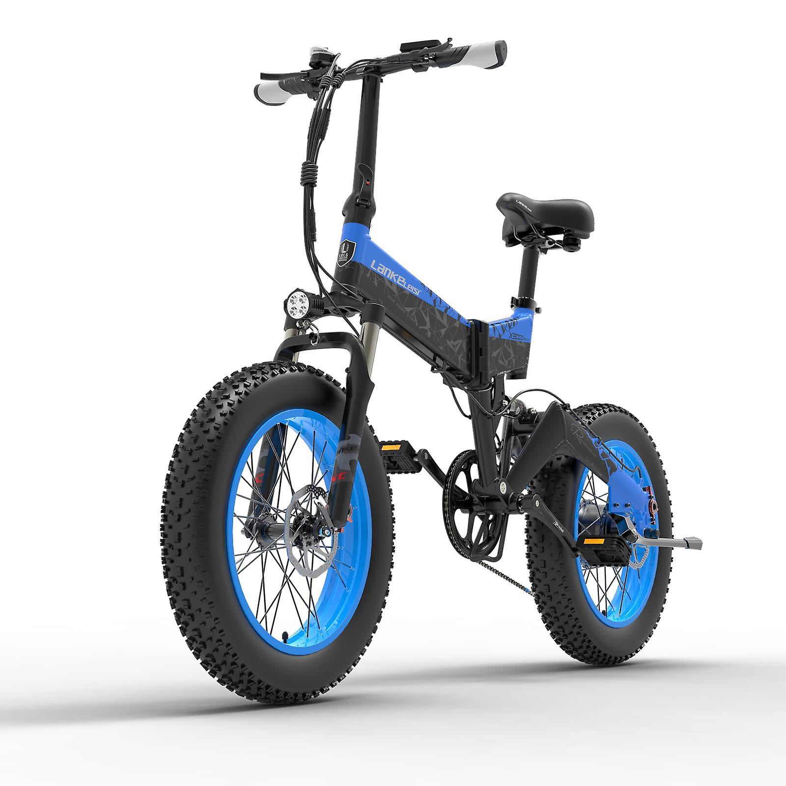 Lankeleisi X3000plus Electric Bike Blue