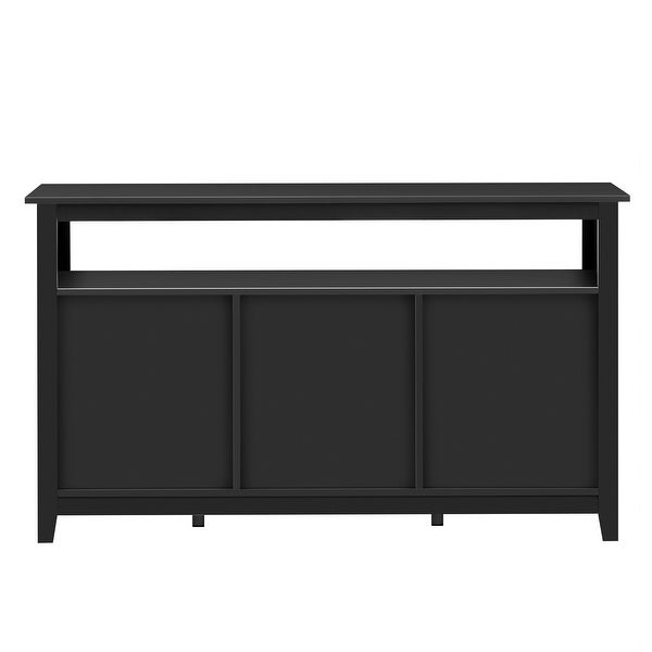 Modern Console Table With Multiple Small Storage Spaces