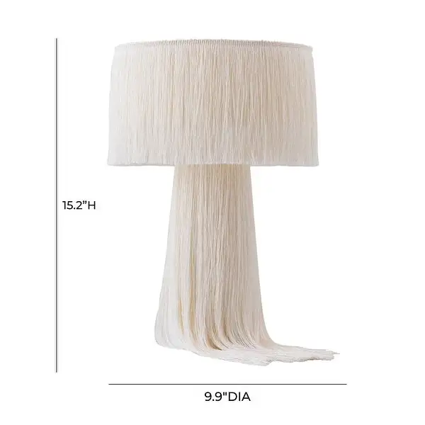 Atolla Emerald Tassel Table Lamp - 9.9