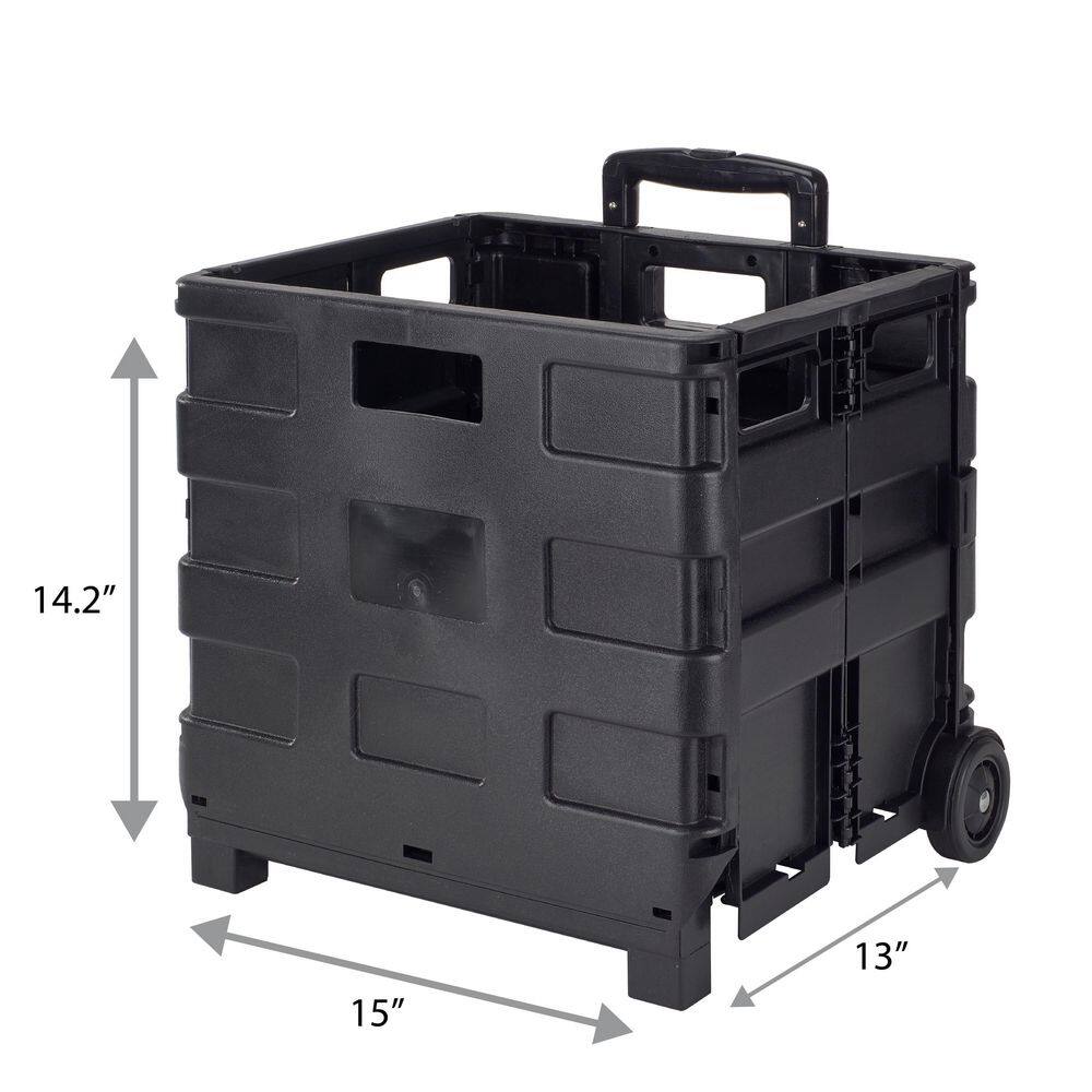 Simplify 15 in. x 13 in. x 14.2 in. Tote and Go Collapsible Utility Cart 25501