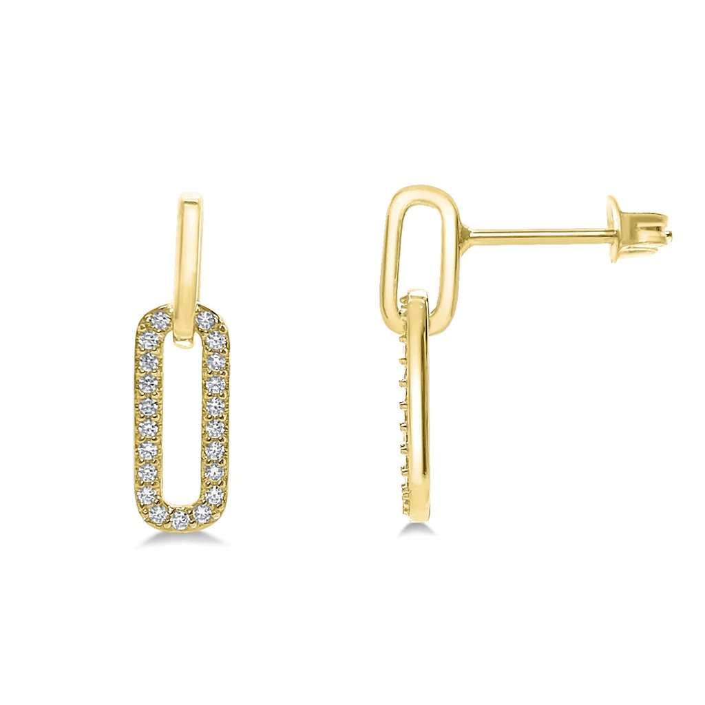 Stia  Elongated Drop Earring