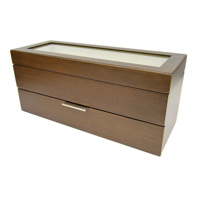 Brushed Brown Watch Box