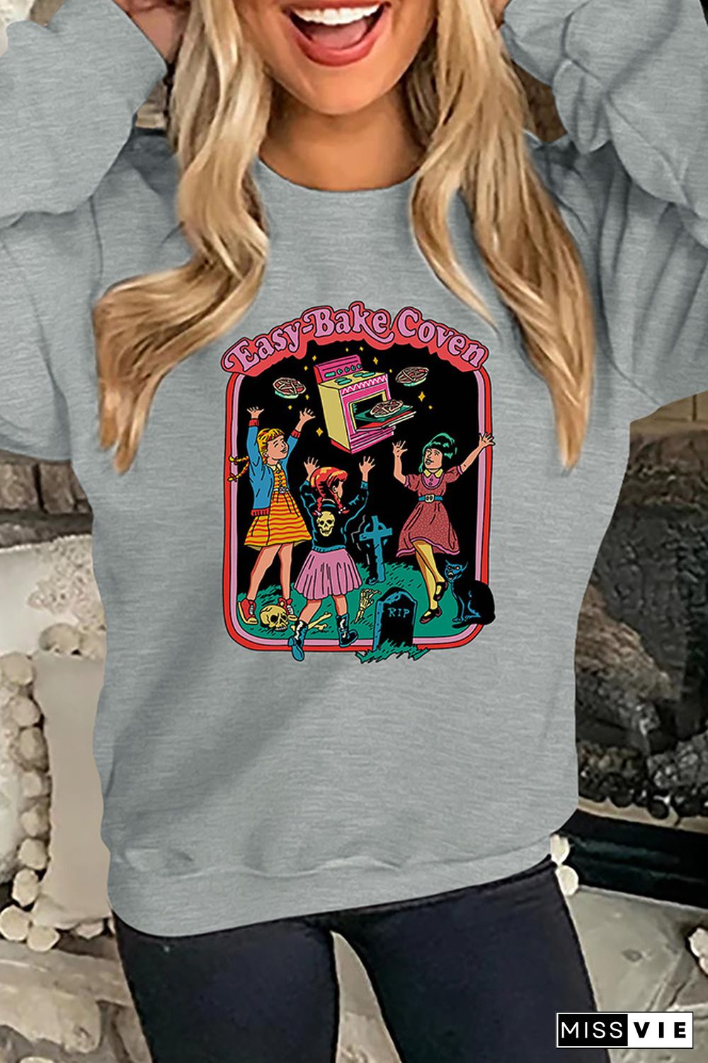 Easy Bake Coven Halloween Long Sleeve Sweatshirts