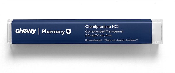 Clomipramine HCl Compounded Transdermal for Cats