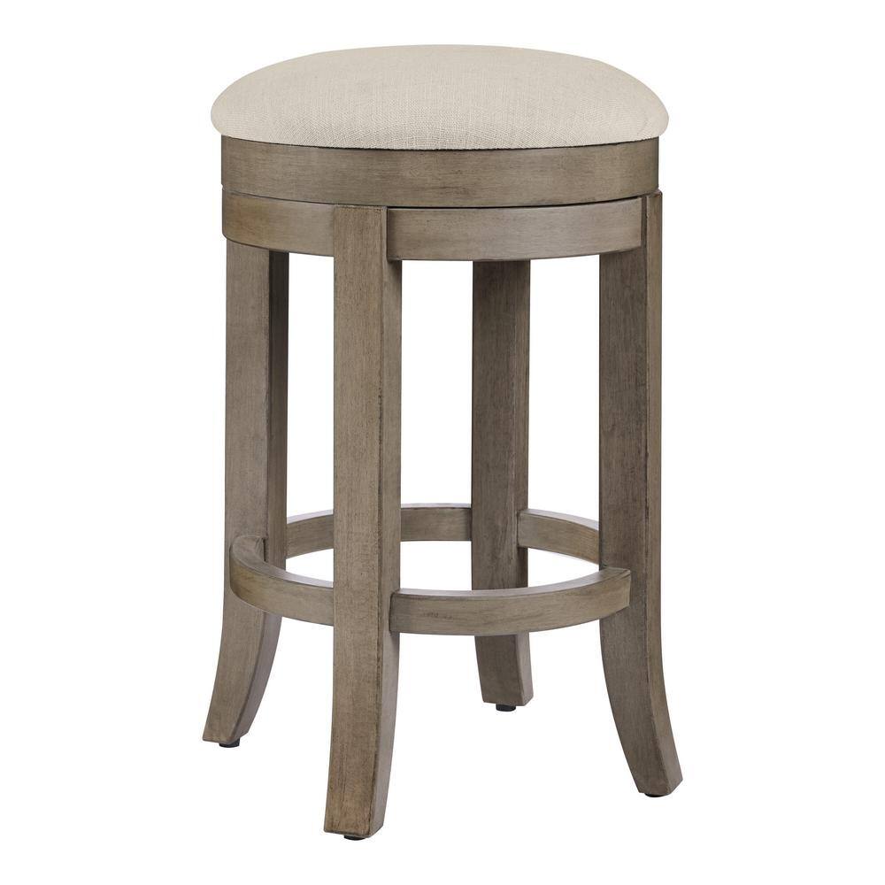 Home Decorators Collection Hillburn Portabello Brown Backless Swivel Counter stool M22068C11