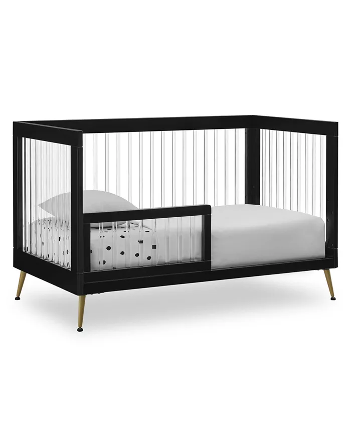 Delta Children Sloane 4-In-1 Acrylic Convertible Crib - Includes Conversion Rails