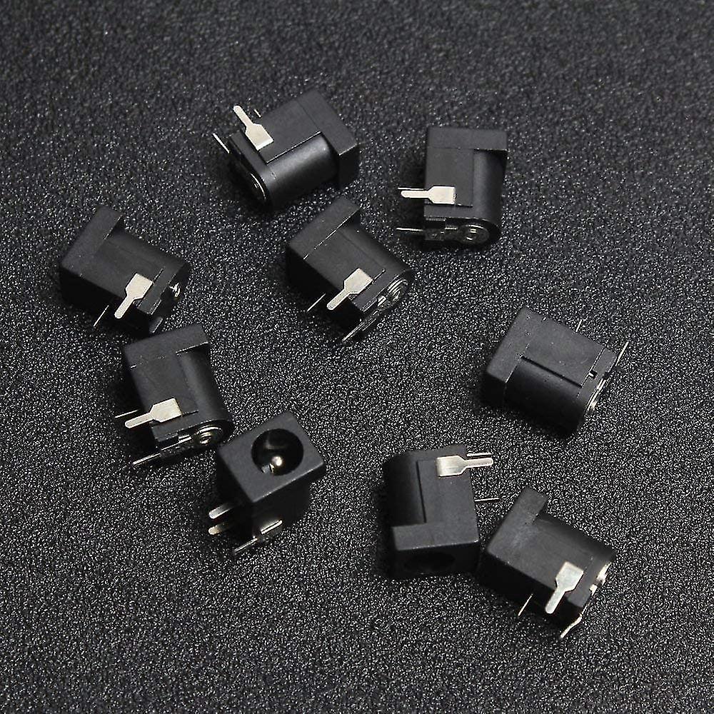 Power Connector Socket Jack Plug Dc-005 Dc Socket Power Bucket Jack - 5 Pieces Lh-1