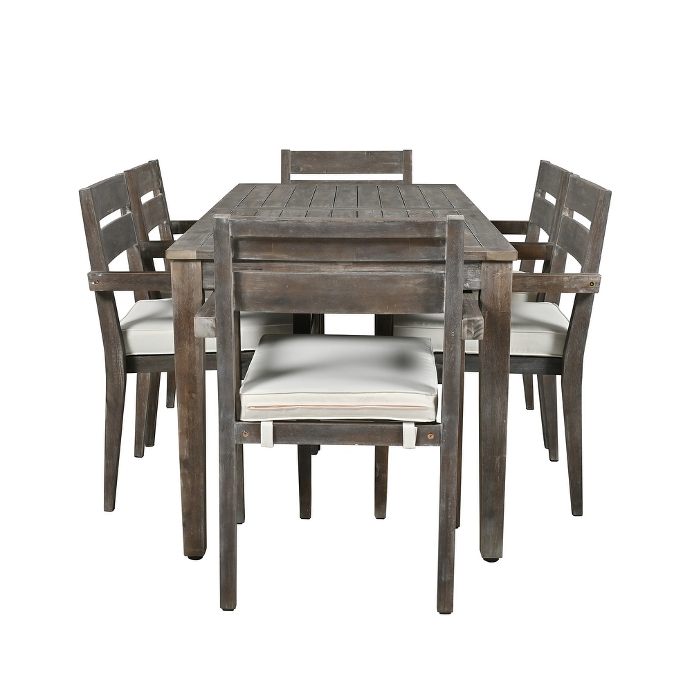 6 people Outdoor Dining Table and Chairs set