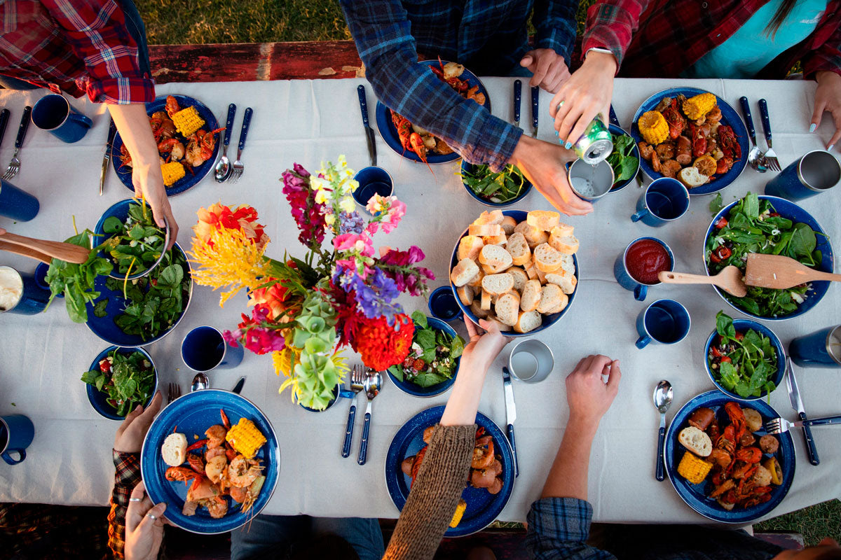 4-Person Dining Set – Complete Tableware Set for Family Meals and Gatherings