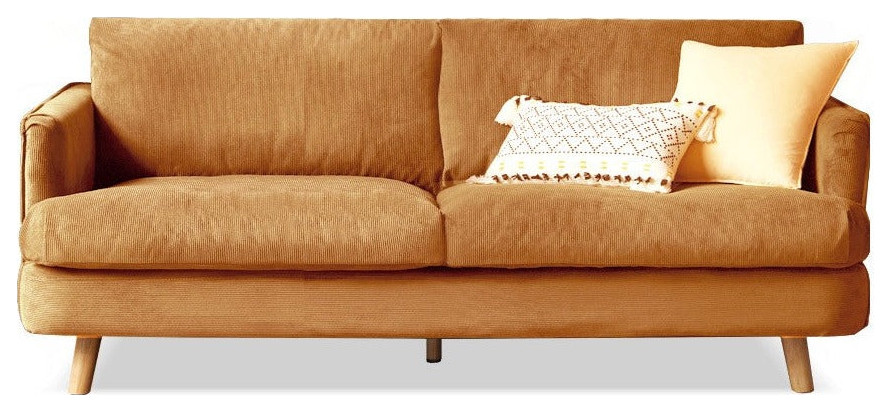 Small Down Filled Sofa   Midcentury   Sofas   by GVAwood  Houzz