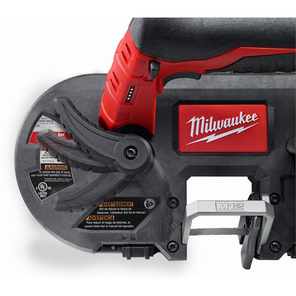 Milwaukee M12 Cordless Sub-Compact Band Saw Kit 2429-21XC from Milwaukee