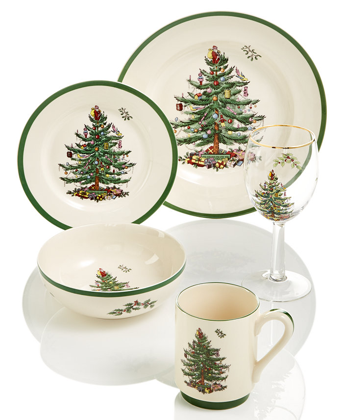 Spode Christmas Tree Dinnerware Collection