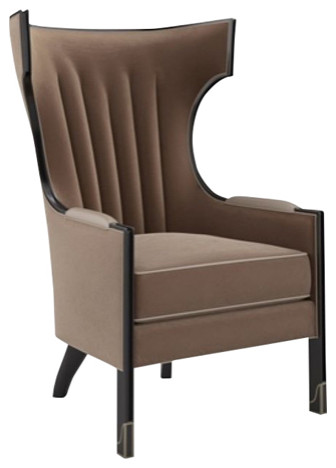 Wing Tip   Transitional   Armchairs And Accent Chairs   by Caracole  Houzz