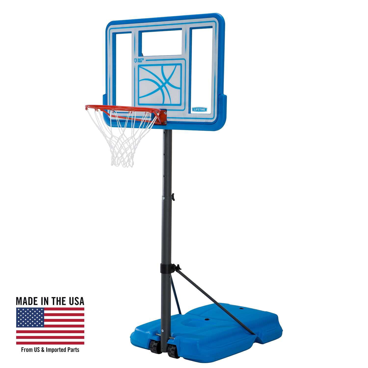 Lifetime Poolside Adjustable Portable Basketball Hoop (90742)