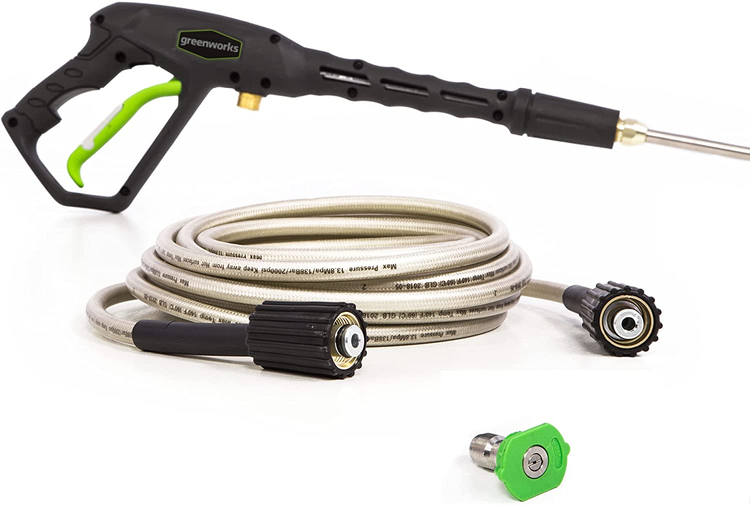 Greenworks 2000 PSI Metal Gun Universal Pressure Washer Attachment Kit