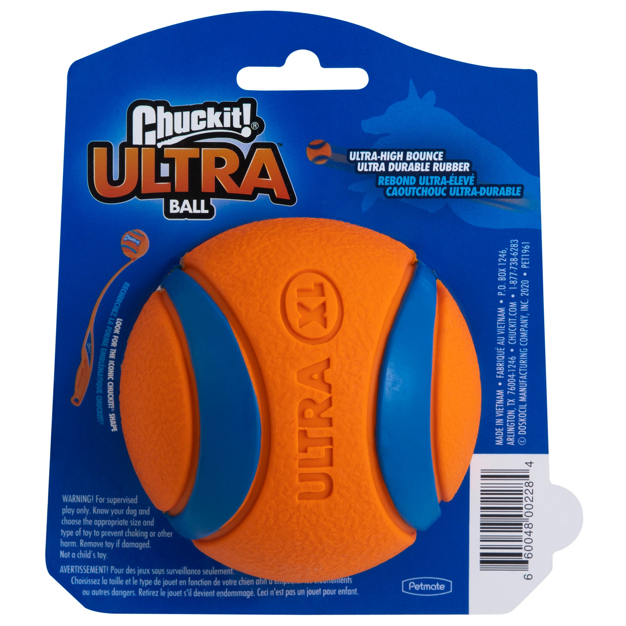 Chuckit! Ultra Ball Dog Toy， X-Large