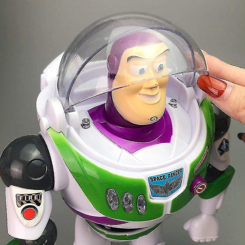 Buzz Lightyear Action Figure Interactives Talking Disney Posable Character