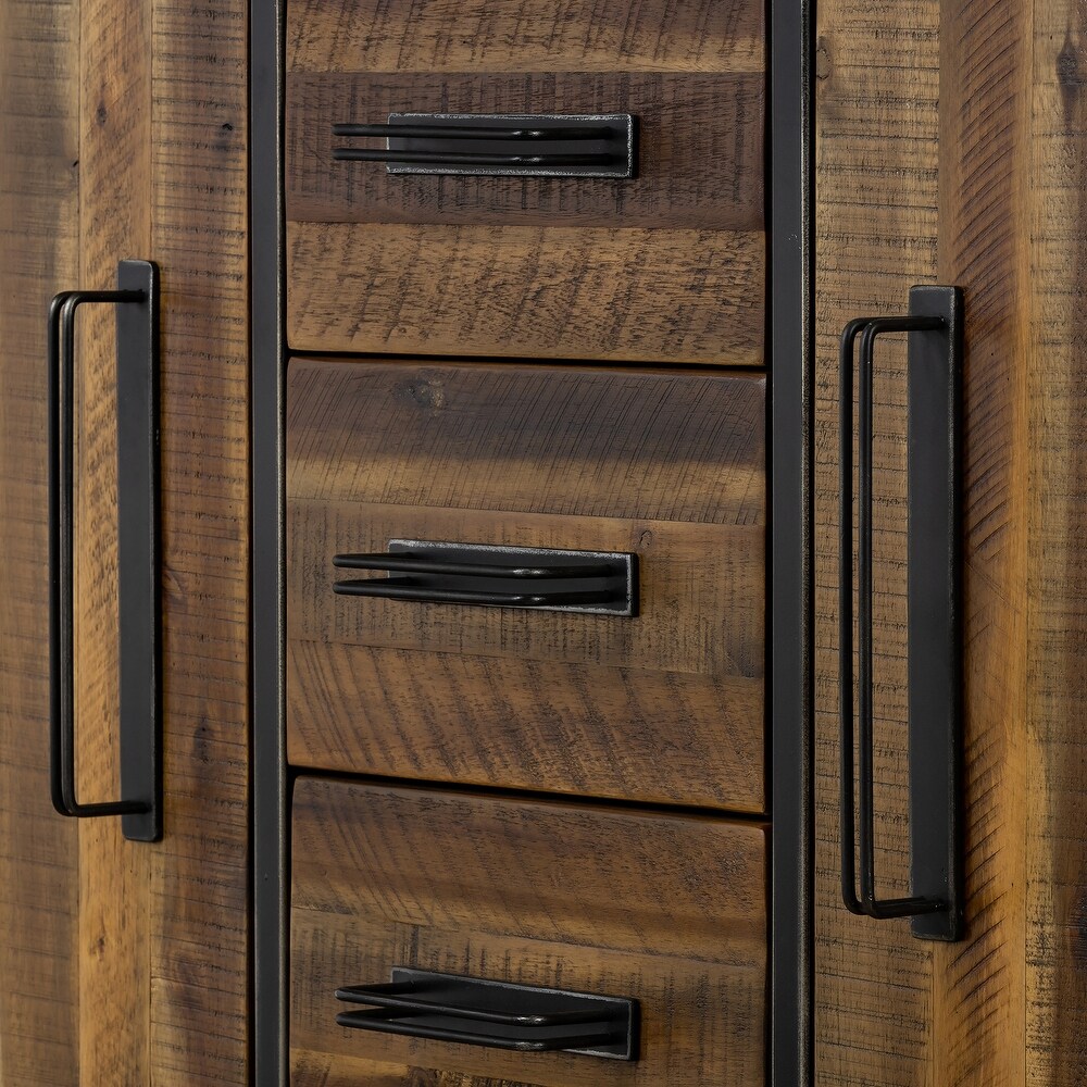 Cusco Acacia Wood Sideboard Buffet Console Cabinet