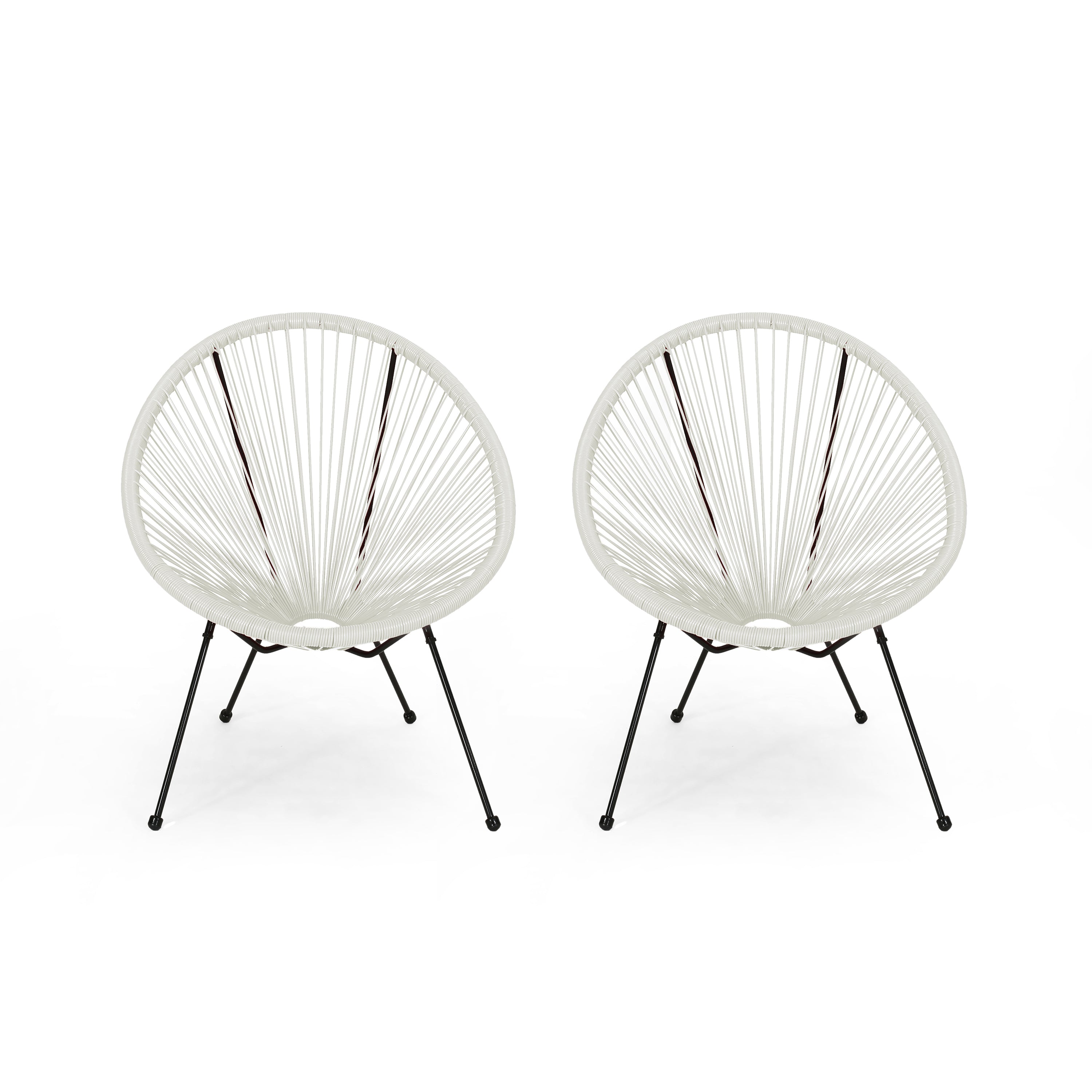 Major Outdoor Mexican String Weave Chair (Set of 2)