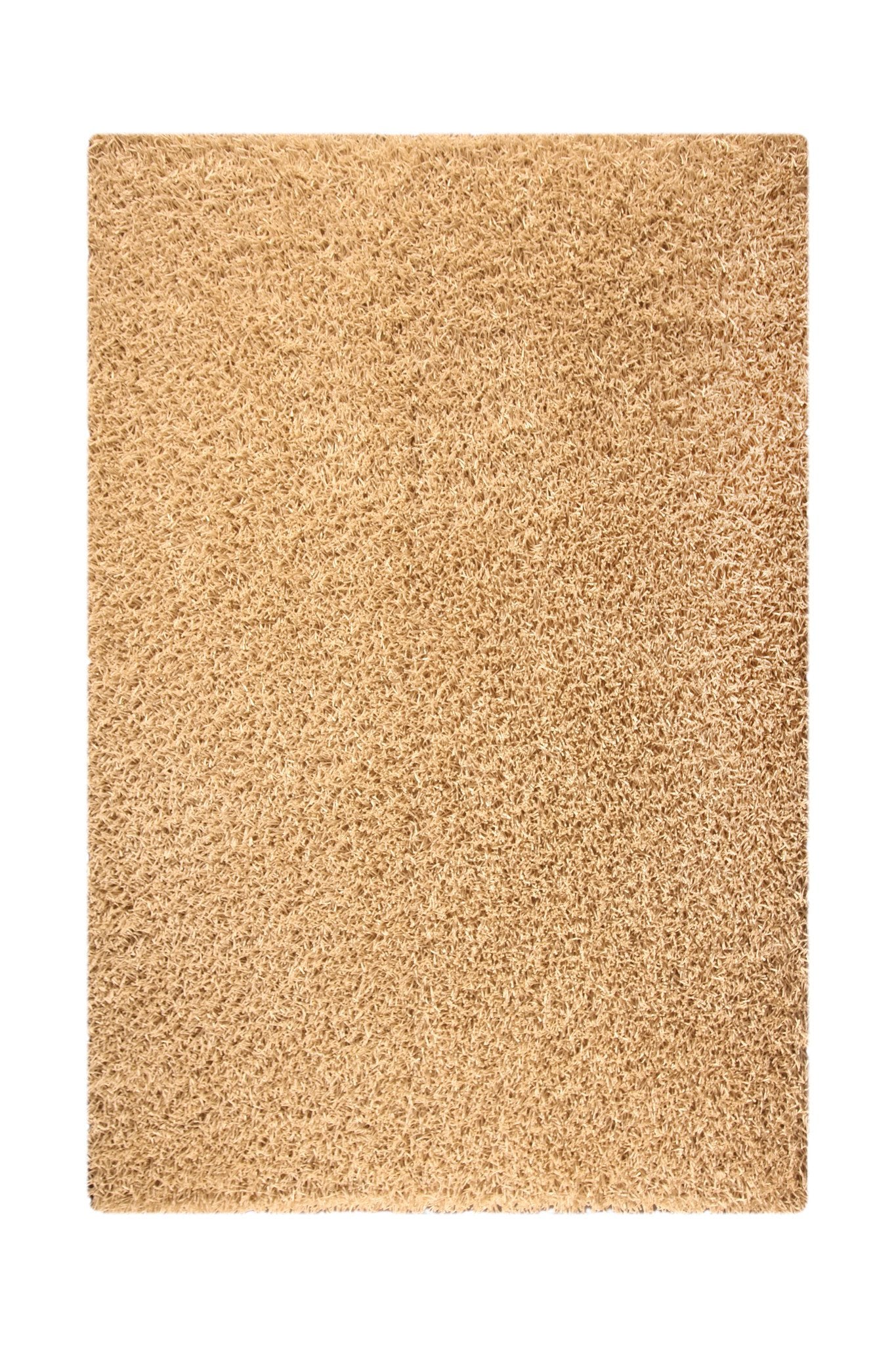 Palo Collection Hand Woven Polyester Area Rug in Vanilla