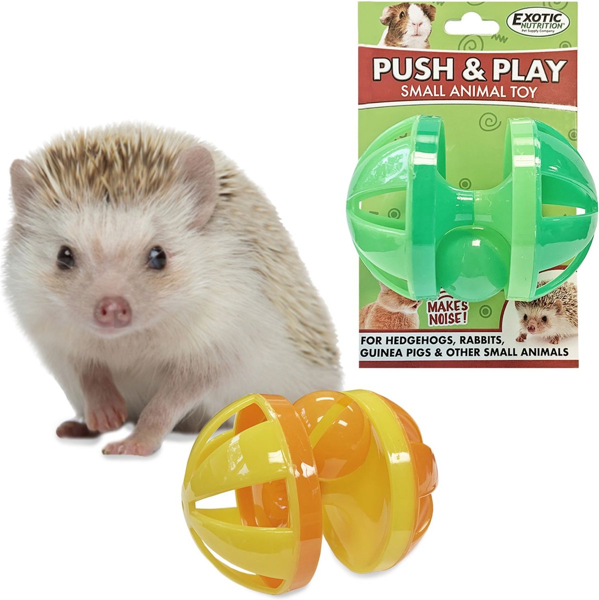 Exotic Nutrition Push and Play Small Animal Toy