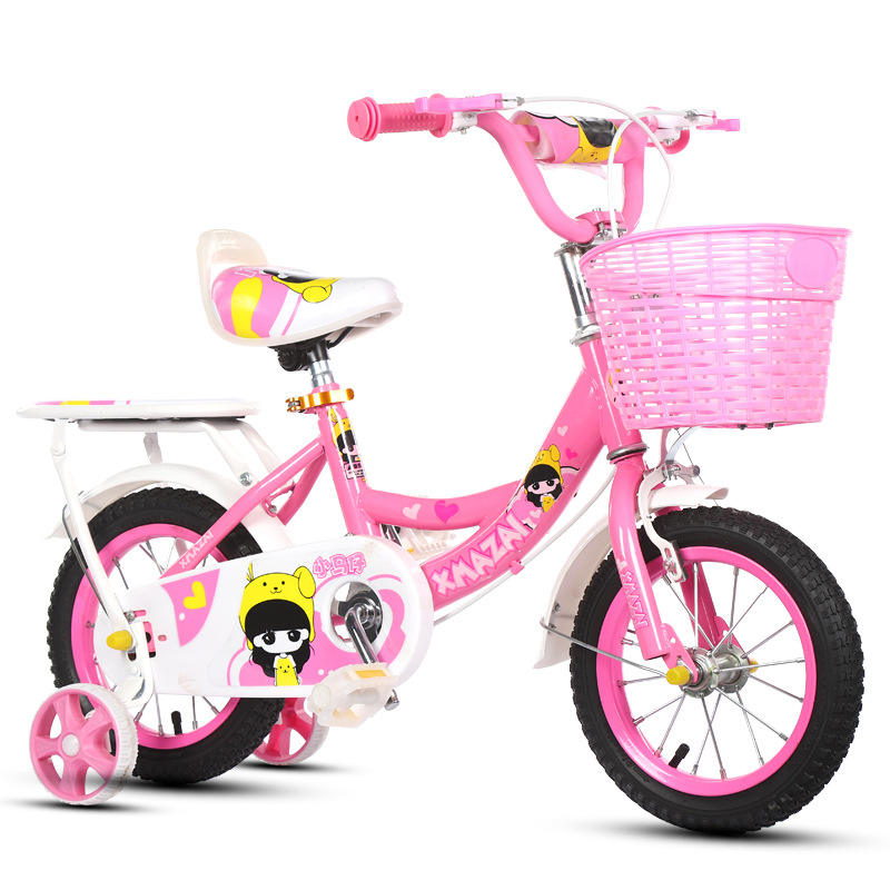 Kids Bicycle/colorful Kids Bikes with Back Rest Seat/kids Bicycle OEM Popular Cute Steel Kids Scooter 3 Wheel PVC Flashing Wheel