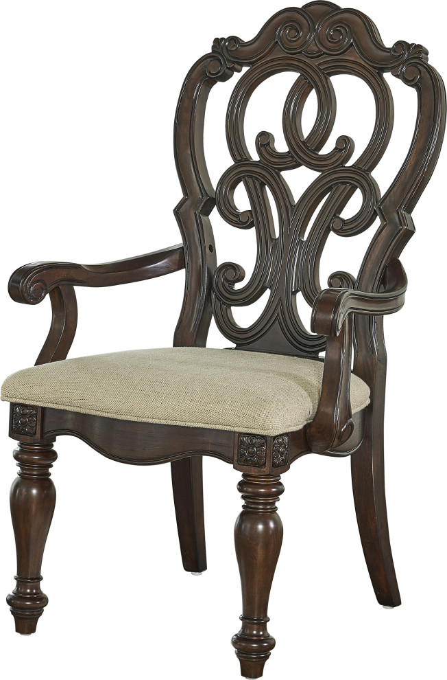 Royale Arm Chair (Set of 2)   Traditional   Dining Chairs   by HedgeApple  Houzz