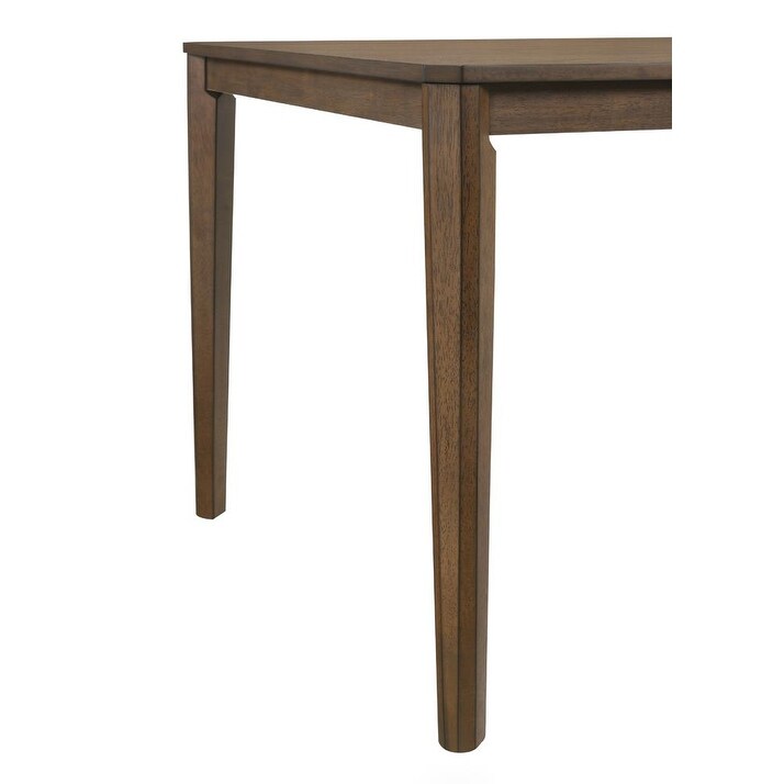 Coaster Furniture Wethersfield Medium Walnut Dining Table with Clipped Corner