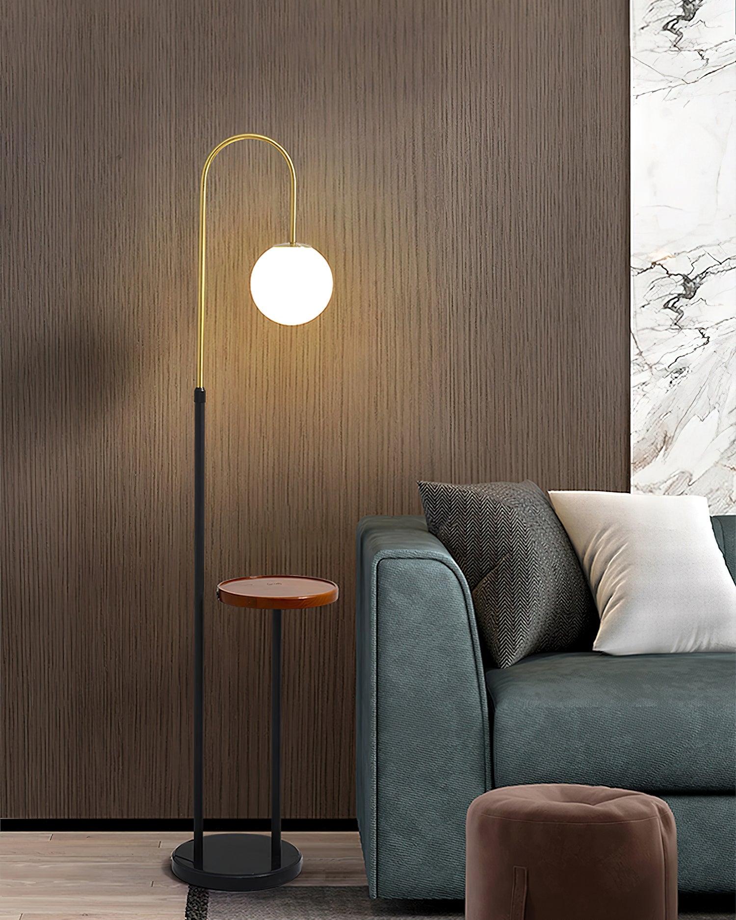 Small Bubble Table Floor Lamp