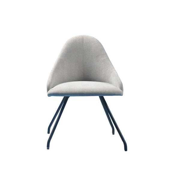 Ice Harmony Upholstery Dining Chair with Round Legs (Set of 2) - 22