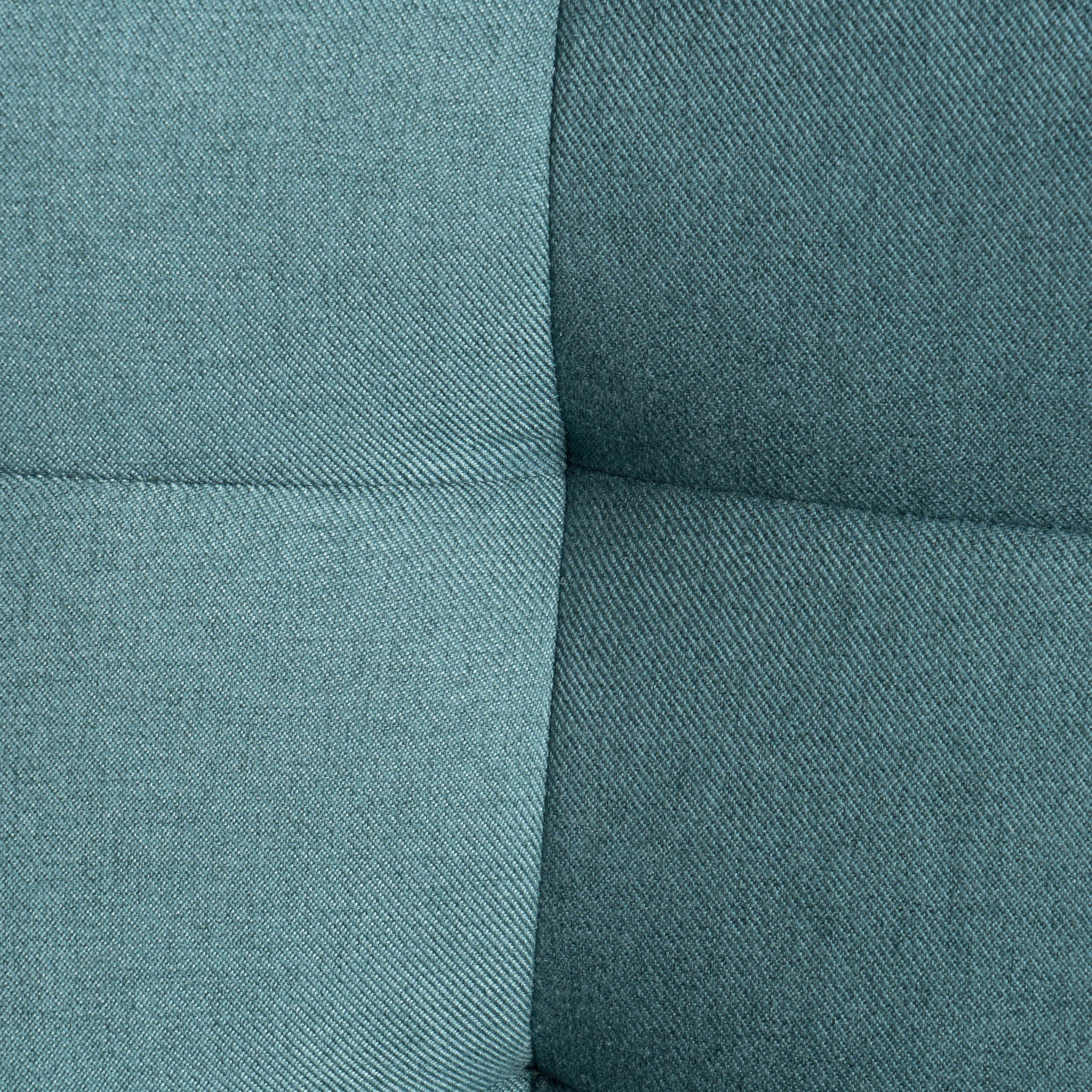 Temescal Mid Century Modern Dark Teal Fabric Accent Chair