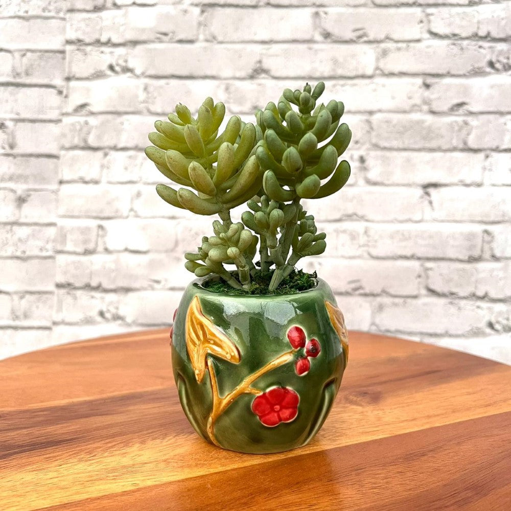 Beautiful Mini Green Succulent-Artificial