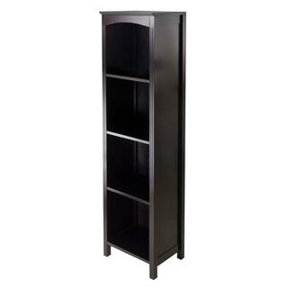 Winsome Wood Terrace Storage Shelf 5-Tier in Espresso Finish 92516