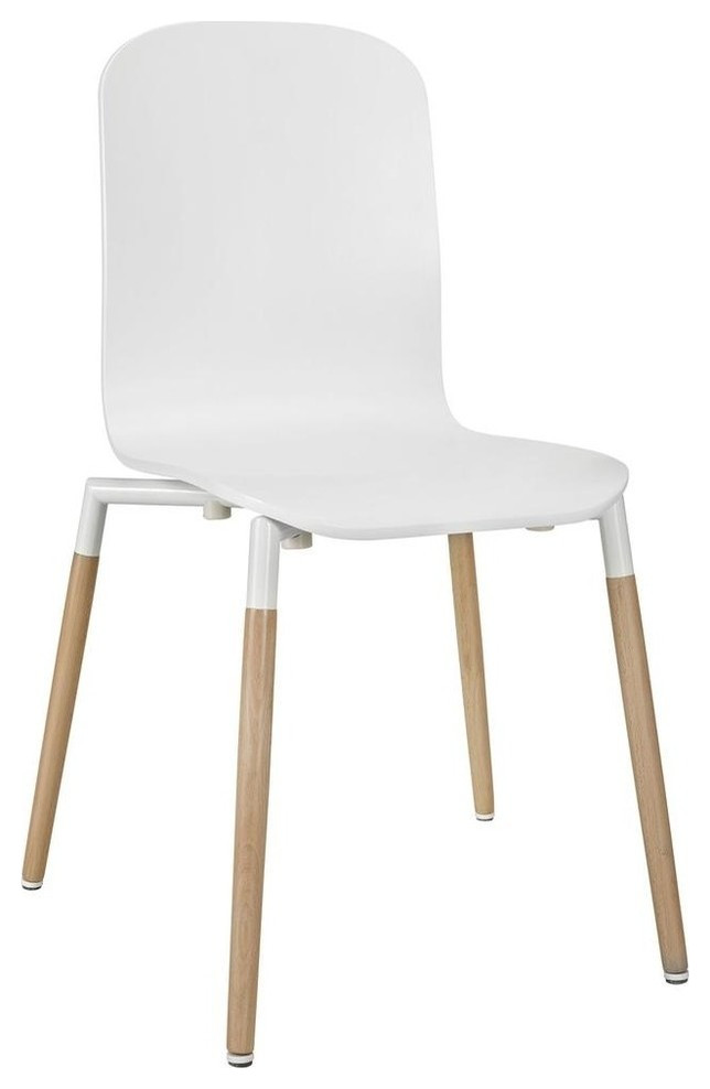 Modway Stack Dining Wood Side Chair   Modern   Dining Chairs   by Modern Furniture LLC  Houzz
