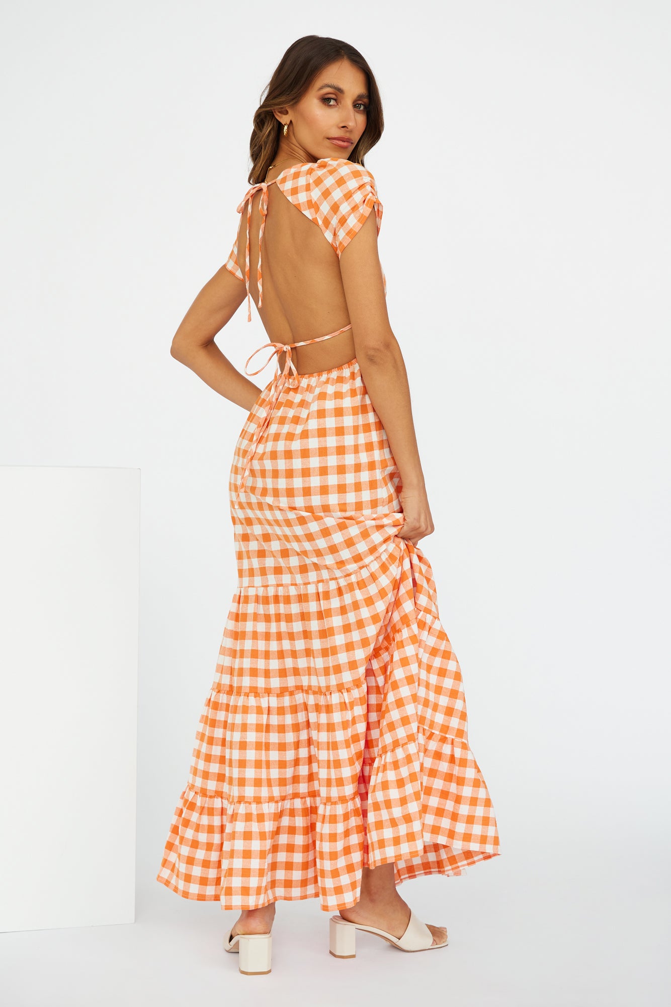 Dreamy Love Maxi Dress Orange