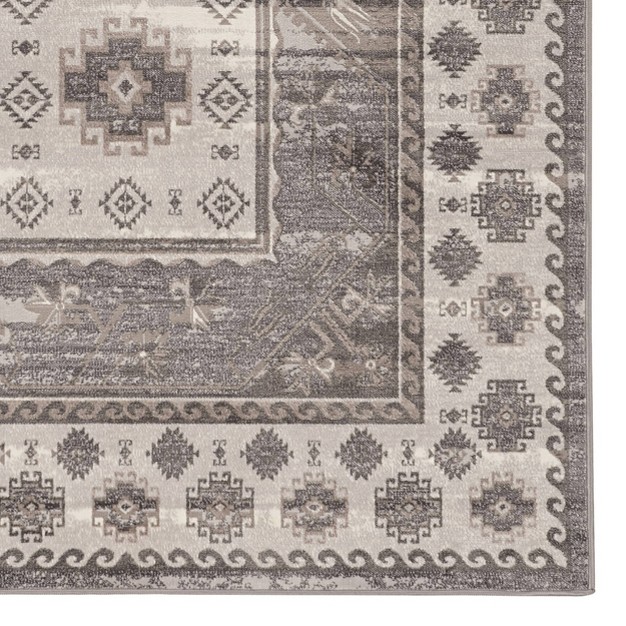 Vintage Collection Buharra Rug Gray Linon