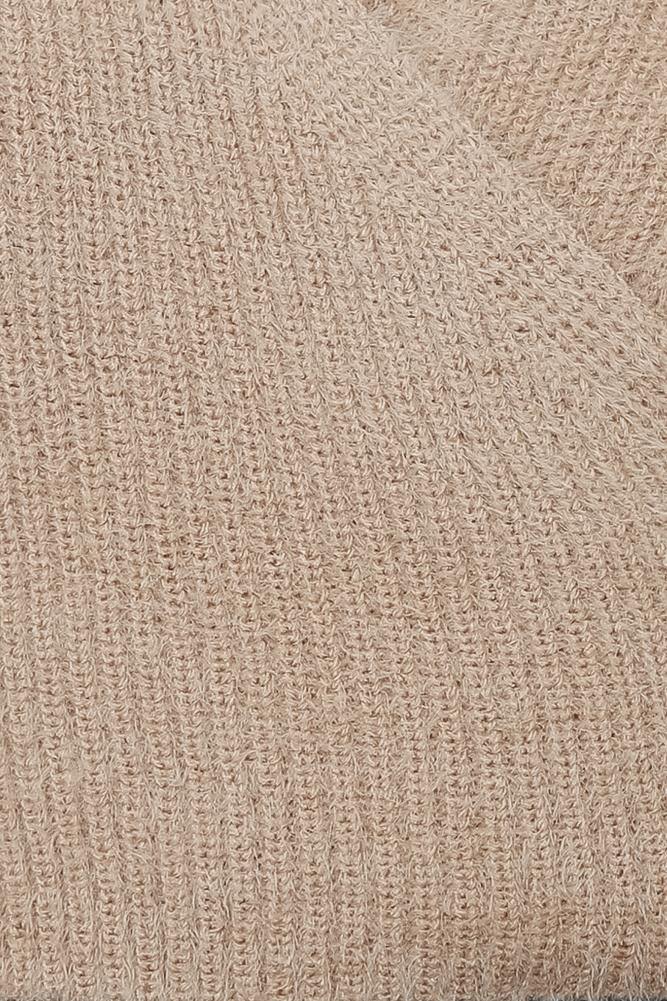 Kokedama Knit Cardigan Tan