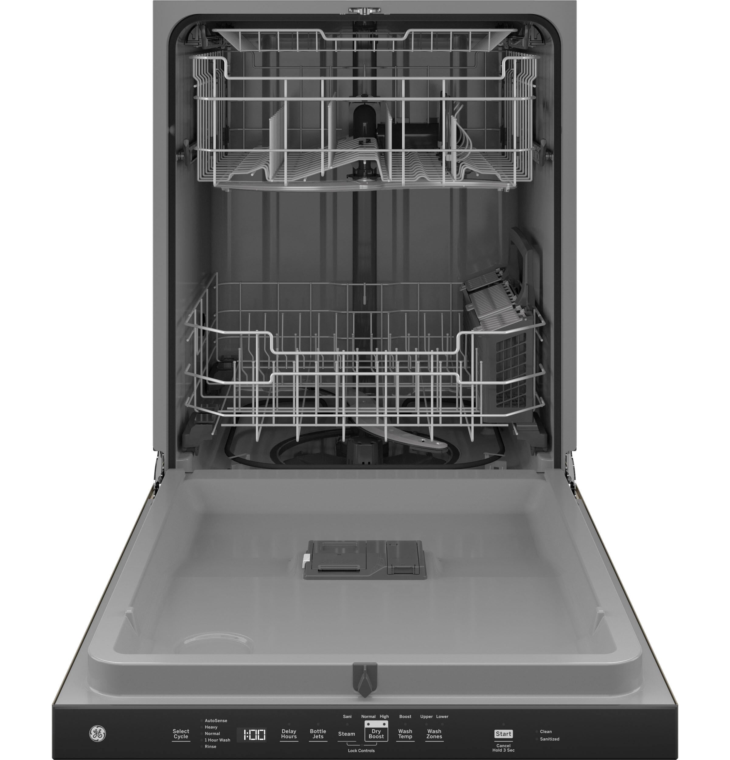 Ge Appliances GDP630PMRES Ge® Top Control With Plastic Interior Dishwasher With Sanitize Cycle & Dry Boost