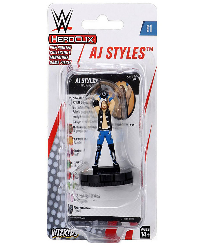 WizKids Games WWE HeroClix AJ Styles Expansion Pack Miniatures Game