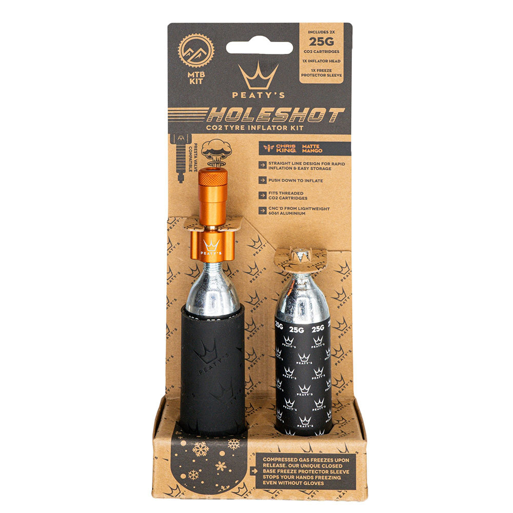 Peaty's HoleShot CO2 Tyre Inflator