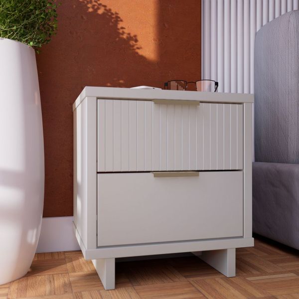 Granville Nightstand 2.0 in White