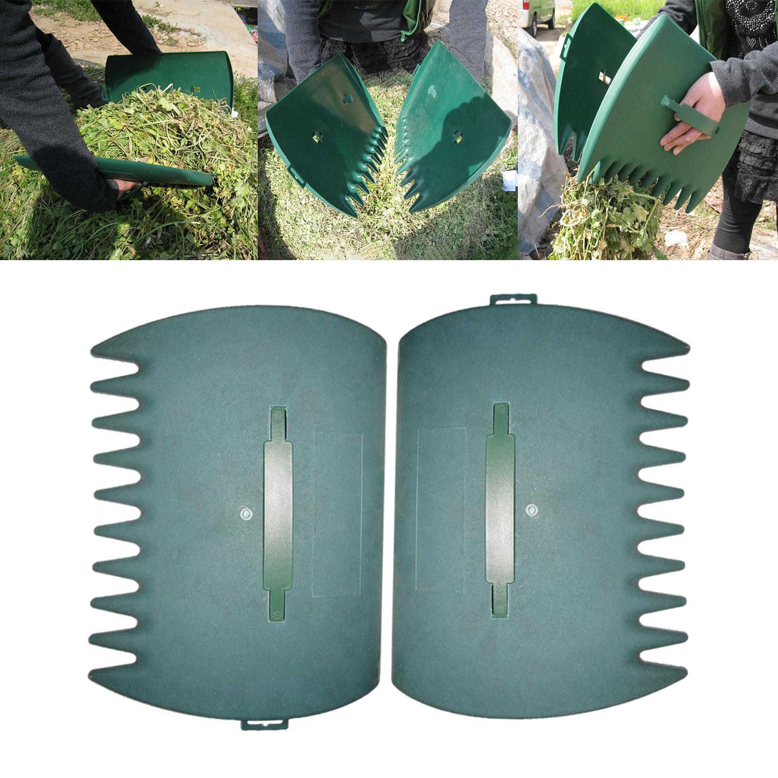 Lightweight Leaf , Hand Rakes, Rubbish Pick up Leaf Collector Claws Portable for Grass Clippings Lawn Debris Leaf s